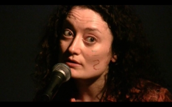 Lucy Foley, live at apexart, NYC May 2012 • <a style="font-size:0.8em;" href="http://www.flickr.com/photos/79831278@N07/7323656580/" target="_blank">View on Flickr</a>